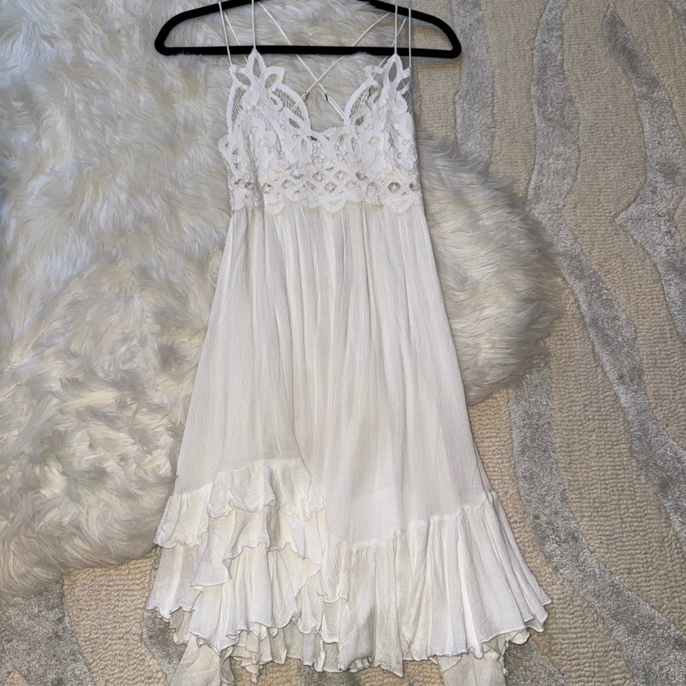 Free People White Dress